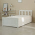 Timeless White Kids Storage 4 Drawer Single Bed